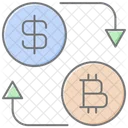 Crypto Mining Lineal Color Icon Icon