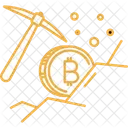 Crypto Mining Bitcoin Mining Cryptocurrency Mining Icon