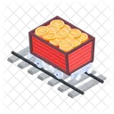 Crypto Mining Bitcoin Mining Bitcoin Railway Icon