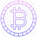 Crypto Monnaie Bitcoin Blockchain Icône