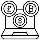 Crypto-monnaie  Icône