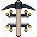 Crypto pickaxe  Icon