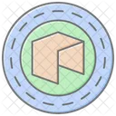 Crypto Regulation Compliance Lineal Color Icon Icon