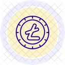 Crypto Regulation Line Icon Icon