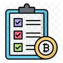 Crypto Report Currency Finance Icon