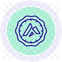 Crypto Retirement Planning Line Icon Icon