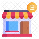 Crypto Store Crypto Shop Blockchain Shop Icon