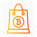 Crypto Shopping Cryptocurrency Digital Money Icon