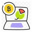 Crypto Chart Crypto Statistics Crypto Analysis Icône