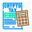 Crypto Tax Calculation Icon