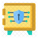Crypto Vault Security Cryptocurrency Icon