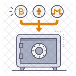 Crypto vault  Icon