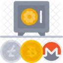 Crypto Virtual  Icon