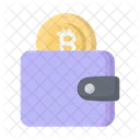 Crypto Wallet Cryptocurrency Money Icon