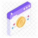 Digital Money Crypto Website Blockchain Website Icon