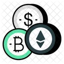 Currencies Cryptocurrenciea Crypto Icon