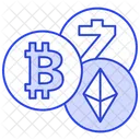 Cryptocurrencies  Icon