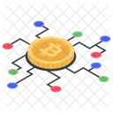 Bitcoin Cryptocurrency Coin Icon