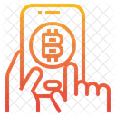 Cryptocurrency Bitcoin Investment Icon