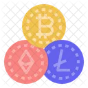 Cryptocurrency Digital Asset Digital Money Icon