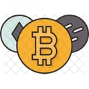 Cryptocurrency Bitcoin Digital Icon