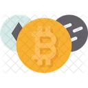Cryptocurrency Bitcoin Digital Icon