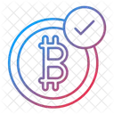 Cryptocurrency Payment Cryptocurrency Bitcoin Accepted アイコン