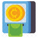 Cryptocurrency Atm  Icon