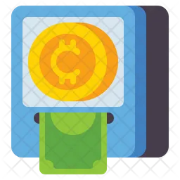 Cryptocurrency Atm  Icon