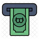 Currency Atm Cryptocurrency Icon