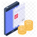 Cryptocurrency Bill  Icon