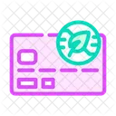 Cryptocurrency Card  Icon