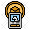 Cryptocurrency Card  Icon