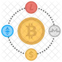 Chain Blockchain Transaction Icon