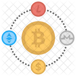 Cryptocurrency Chain  Icon