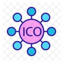 Cryptocurrency Connection  Icon