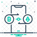 Cryptocurrency Exchange Cryptocurrency Exchange Icon