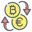 Cryptocurrency Exchange  Icon
