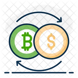 Cryptocurrency Exchange  Icon