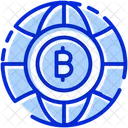 Cryptocurrency Future Future Of Bitcoin Future Of Blockchain Icon