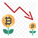 Cryptocurrency Graph  Icon