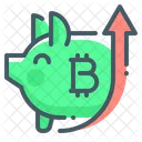 Cryptocurrency Growth  Icon