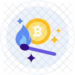 Cryptocurrency heater  Icon