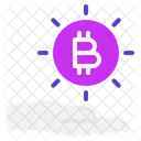 Bitcoin Decentralized Privacy Coins Icon