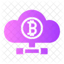 Cryptocurrency Business And Finance Cloud Computing Icon