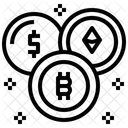 Cryptocurrency  Icon
