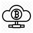 Cryptocurrency Business And Finance Cloud Computing Icon