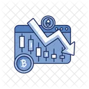 Cryptocurrency Loss  Icon