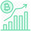 Crypto Market Duotone Line Icon Icon