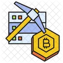 Cryptocurrency Mining  Icon